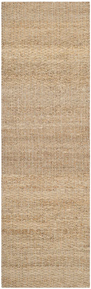 Arlo Home Hand Woven Area Rug, NF452A, Light Blue/Natural,  2' 6" X 8'