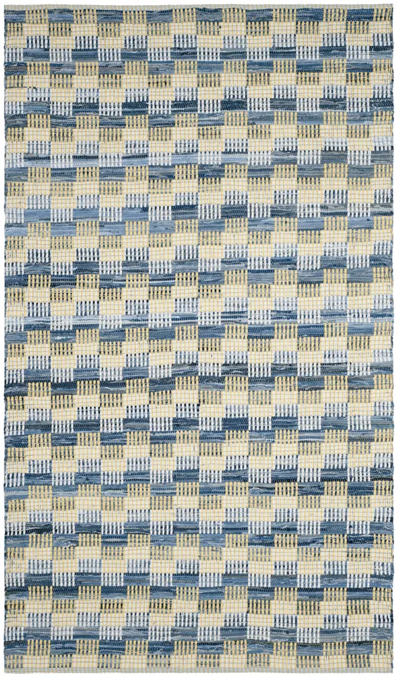 Arlo Home Hand Woven Area Rug, MTK121B, Gold/Multi,  6' X 9'