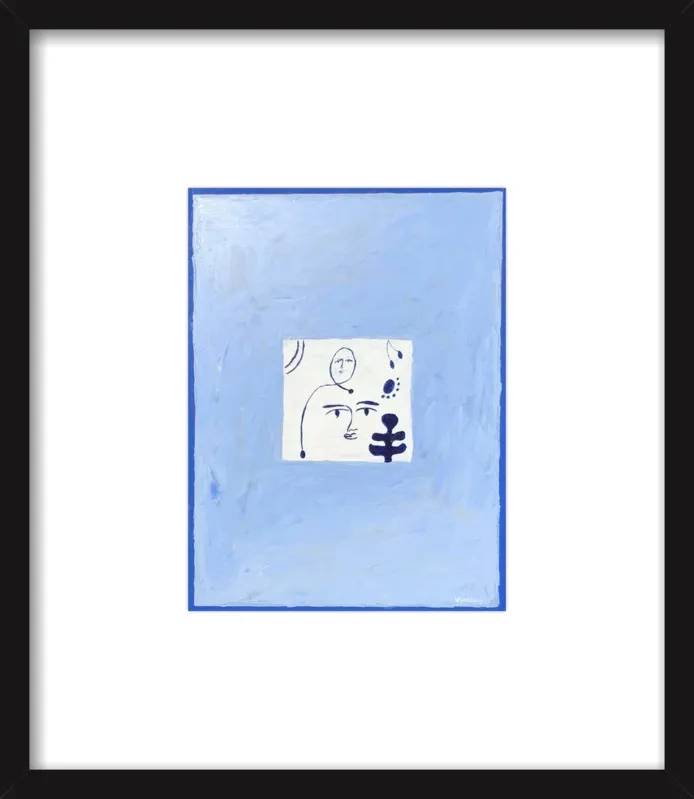 The Blues by Virginia Chamlee for Artfully Walls