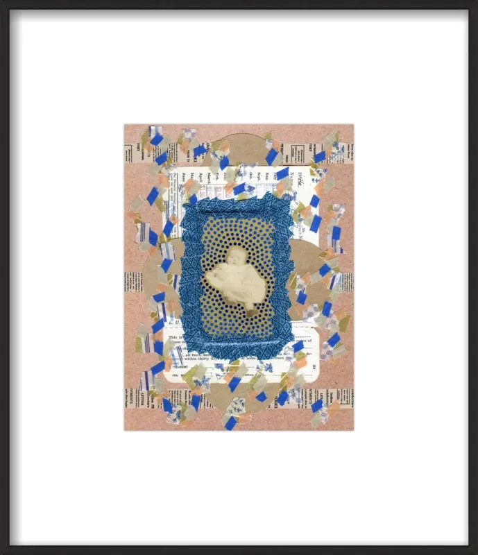 Blue awakening by Naomi Vona for Artfully Walls
