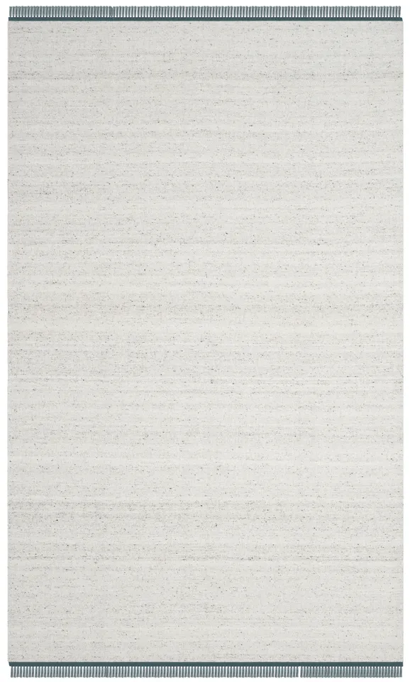 Arlo Home Hand Woven Area Rug, KLM110A, Ivory/Grey,  5' X 8'