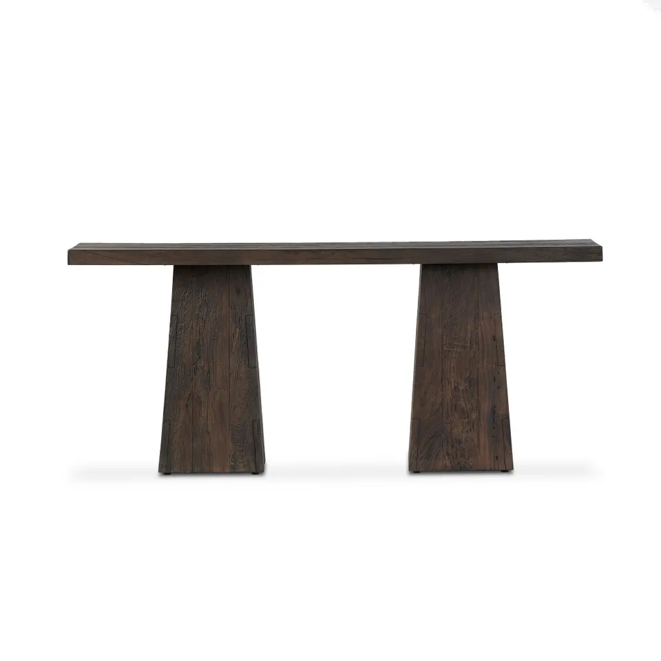 Atlas Console Table - Smoked Alder