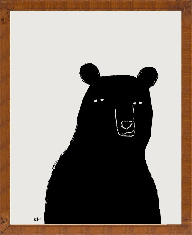 Benson the Bear by Rob Blackard for Artfully Walls
