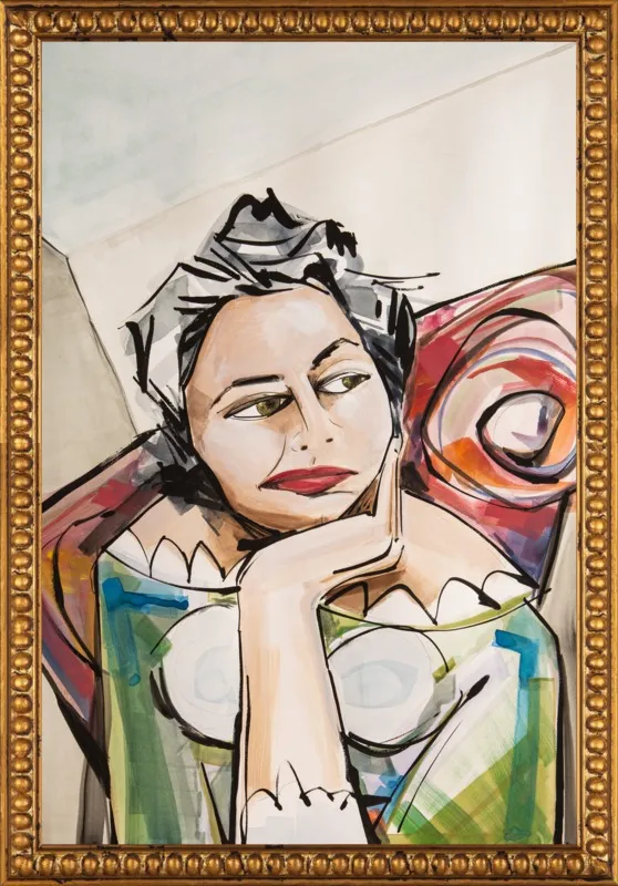 Ponder by Becky Aubry for Artfully Walls