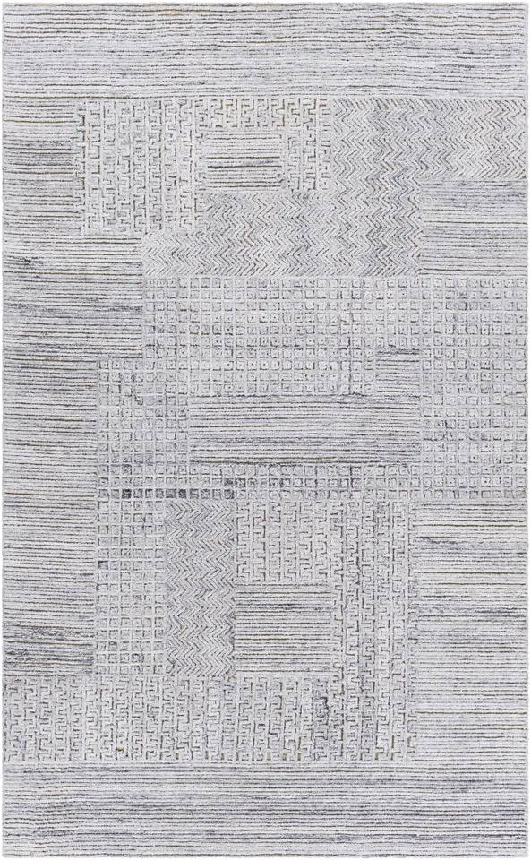 Rosario Gray Indoor 10' x 14' Handmade Rug