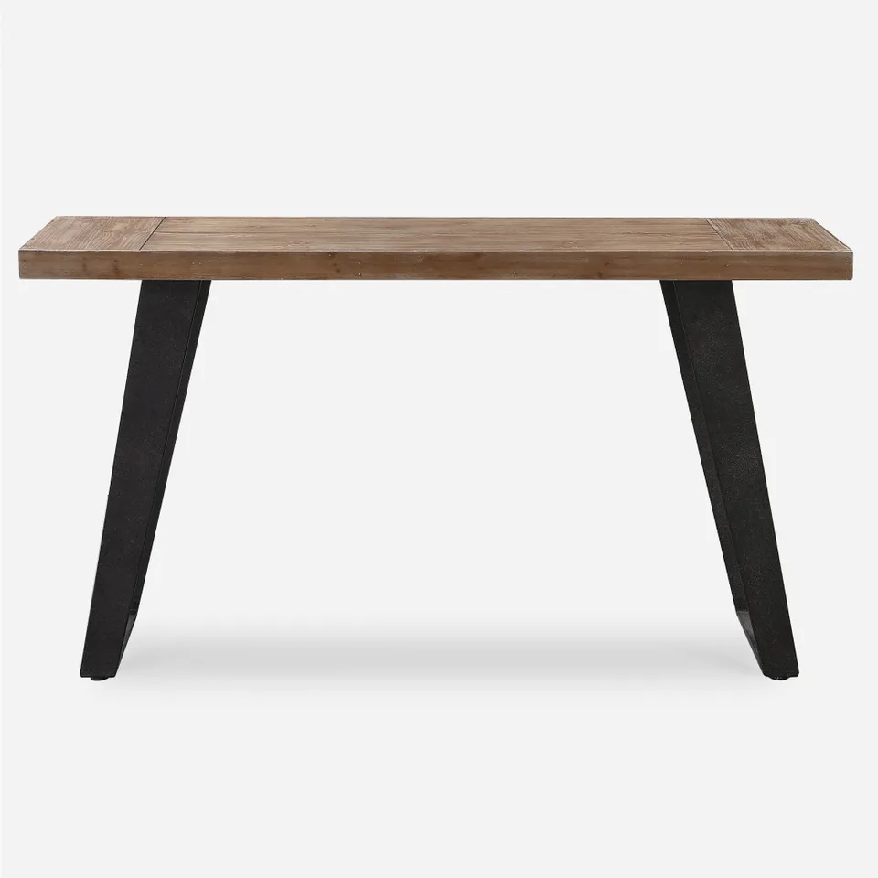 Freddy Weathered Console Table