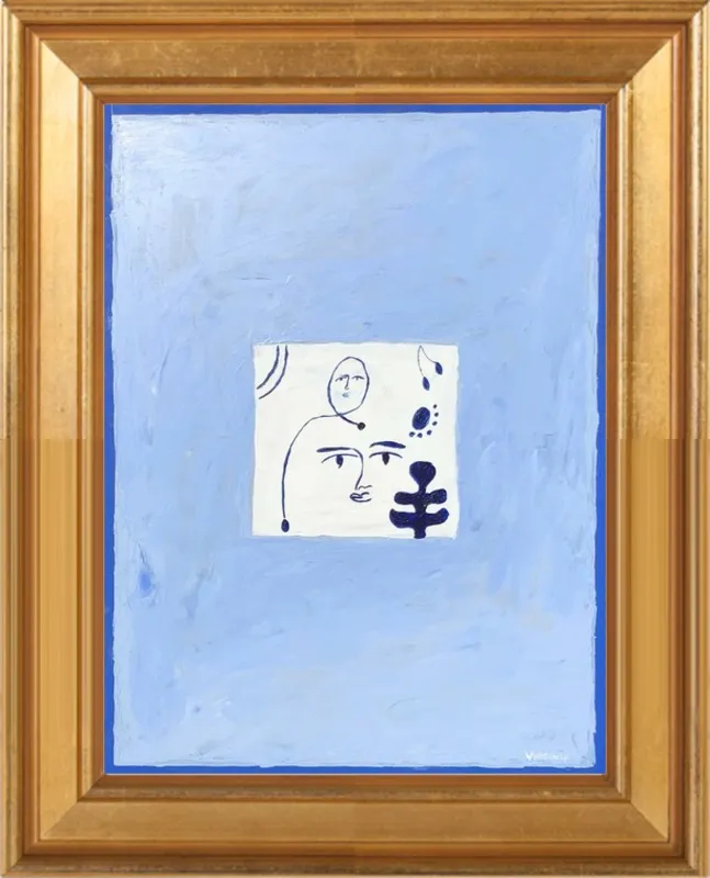 The Blues by Virginia Chamlee for Artfully Walls
