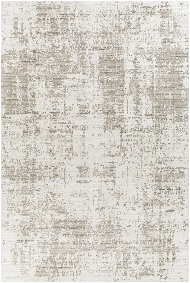 Lucknow Beige Indoor 6' x 9' Handmade Rug