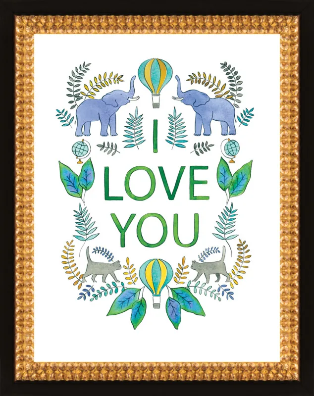 I Love You by Rachel Rogers for Artfully Walls