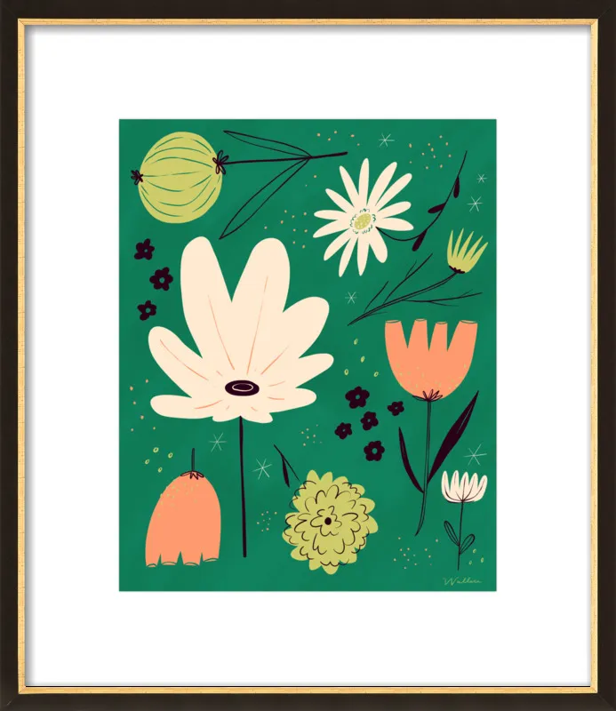Spring Flowers by Erin Wallace for Artfully Walls