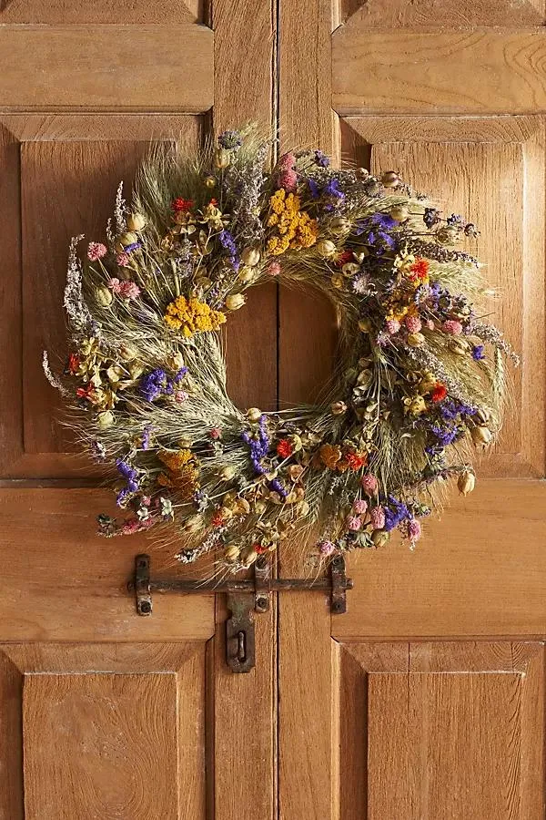 Super Bloom Dried Wreath