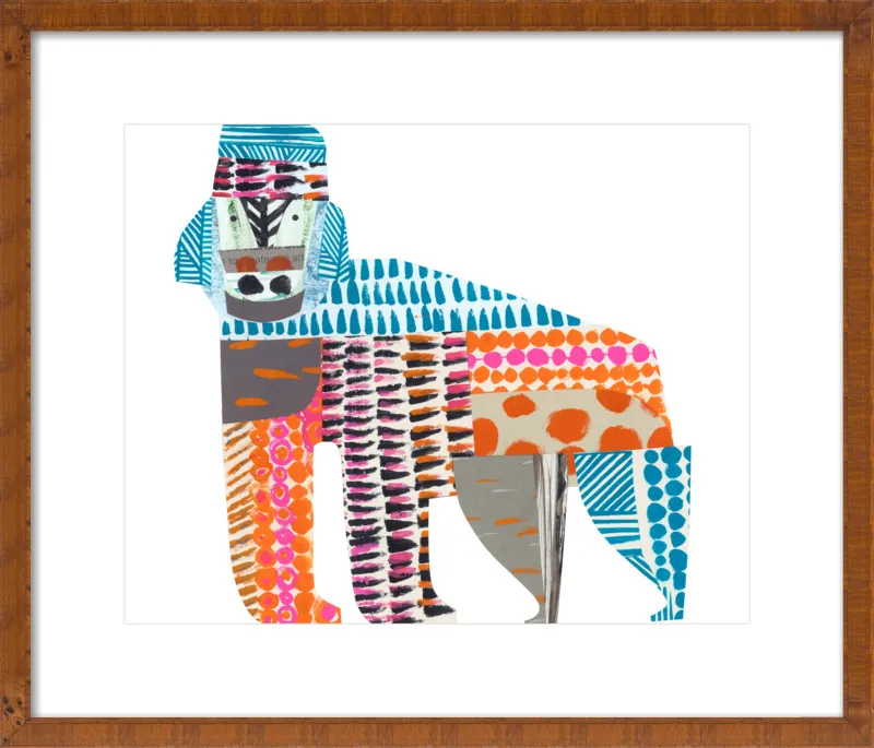 gorilla by Clare Youngs for Artfully Walls