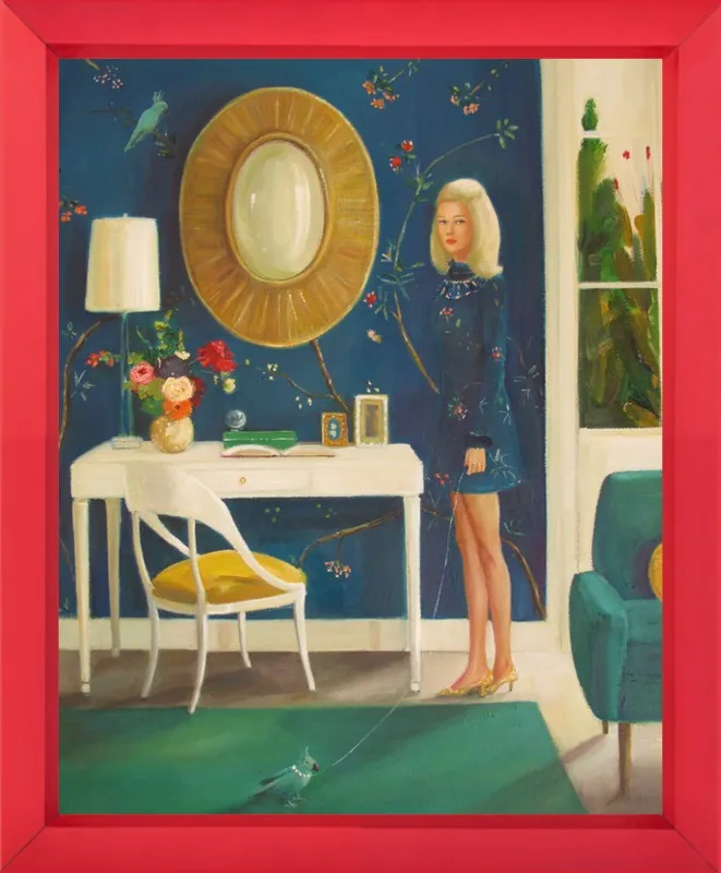The Invisible Nature of Tansy Fairchild by Janet Hill for Artfully Walls