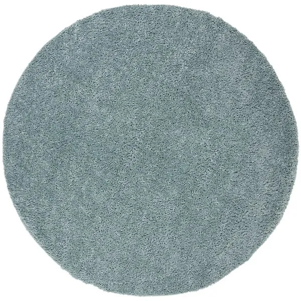 Autumn Loft Solid Shag Cool Area Rug