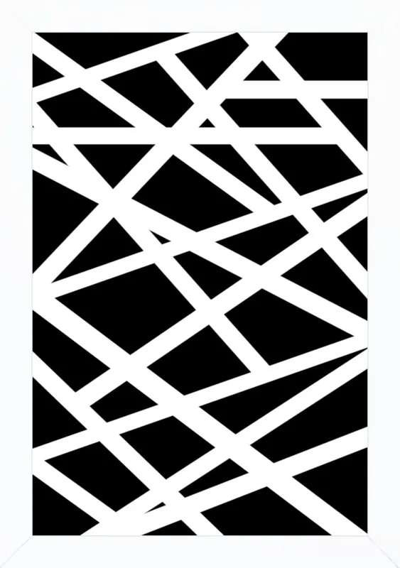 Criss Cross by Emine Ortega for Artfully Walls