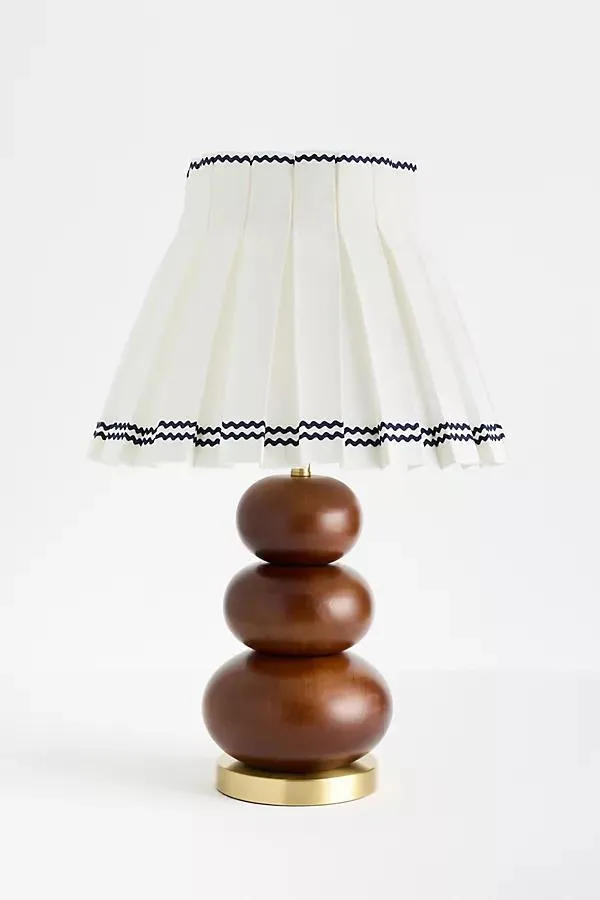 Cielle Home Box Pleat Fabric Lampshade and Slipcover