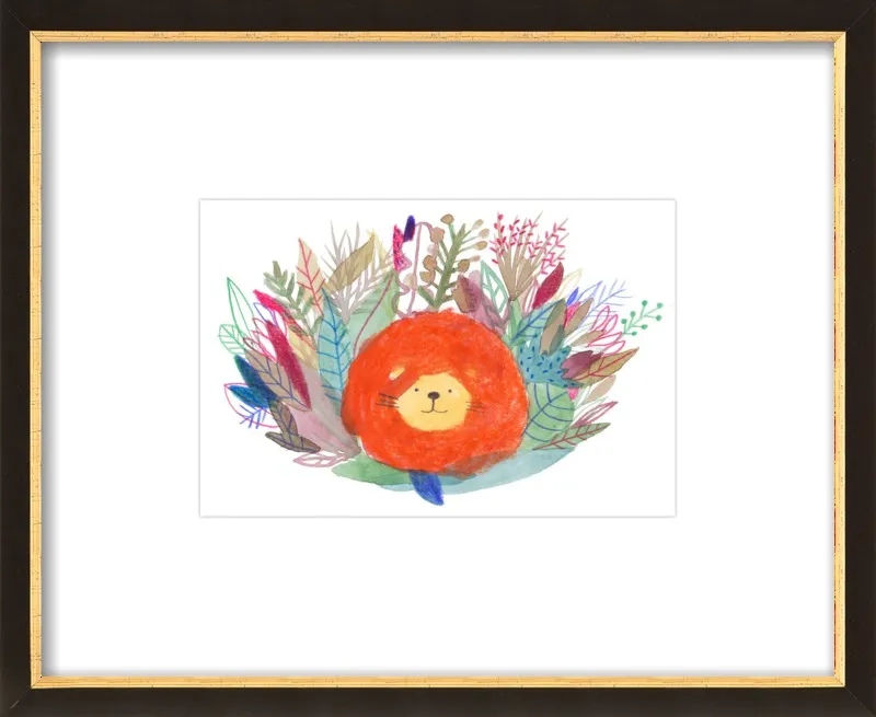 Lion by Marion Barraud for Artfully Walls