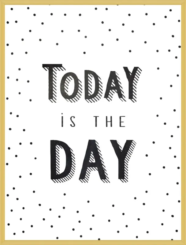 Today is the day by Lonneke de Roos - Kind of Style for Artfully Walls