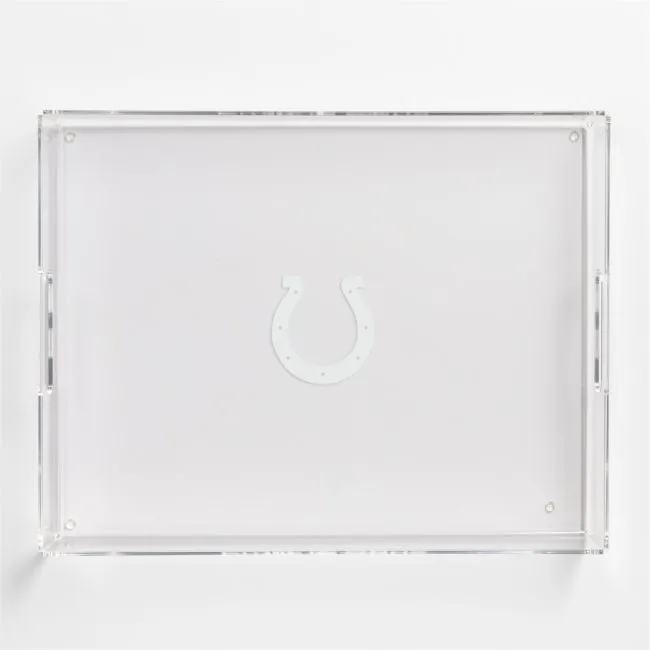 NFL Indianapolis Colts Large Rectangle Acrylic Decorative Tray