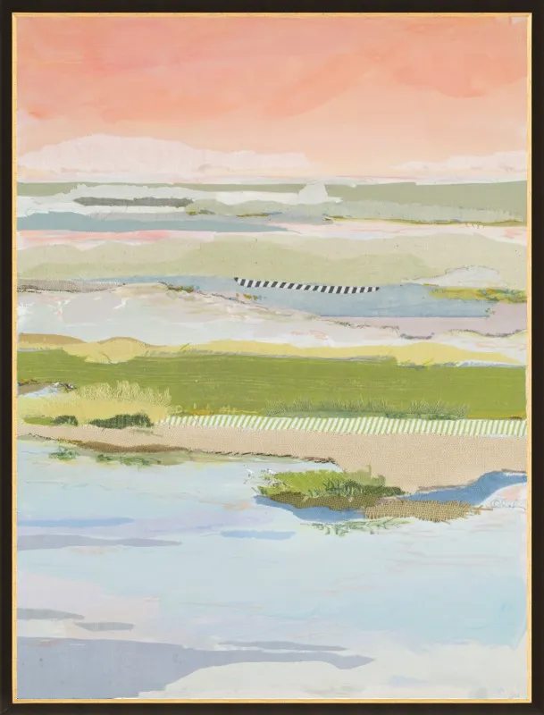 Marsh Blush East by Karin Olah for Artfully Walls