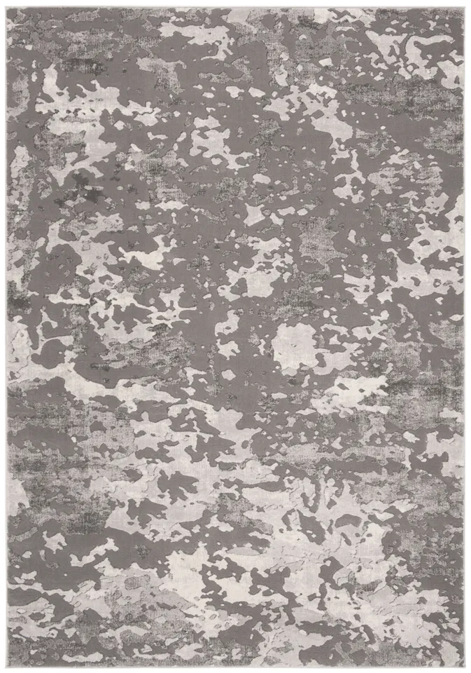 Arlo Home Woven Area Rug, LUR184F, Grey/Light Grey,  4' X 6'