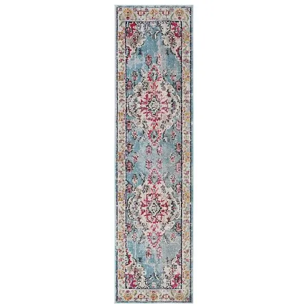 Montego Distressed Medallion Area Rug