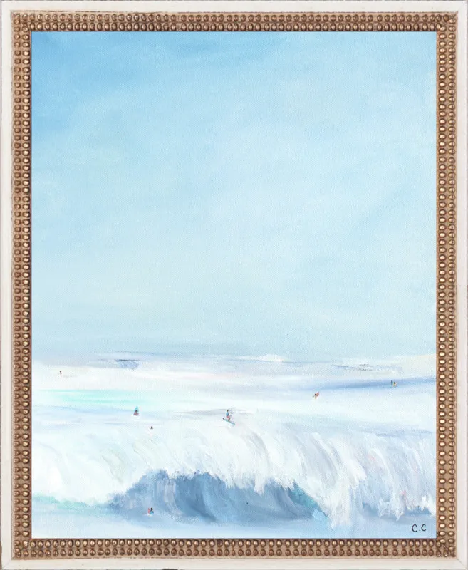 Wave Riders  by Caroline Chriss  for Artfully Walls