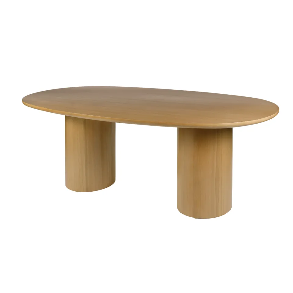 Coral Light Oak Dining Table