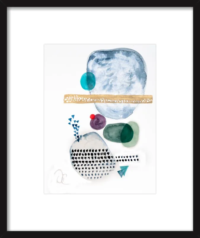 Under the sea by Victoria Gonzalez for Artfully Walls