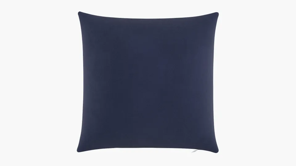 Throw Pillow 20", Navy Classic Velvet, 20" x 20"