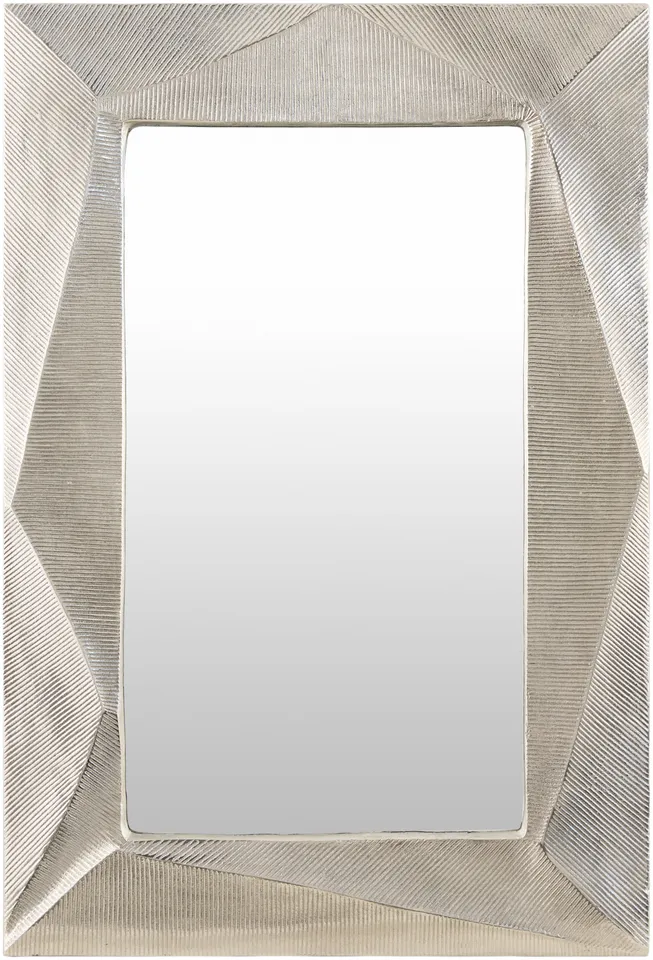 Ciar Metallic - Nickel 24"H x 36"W x 2"D Accent Mirror