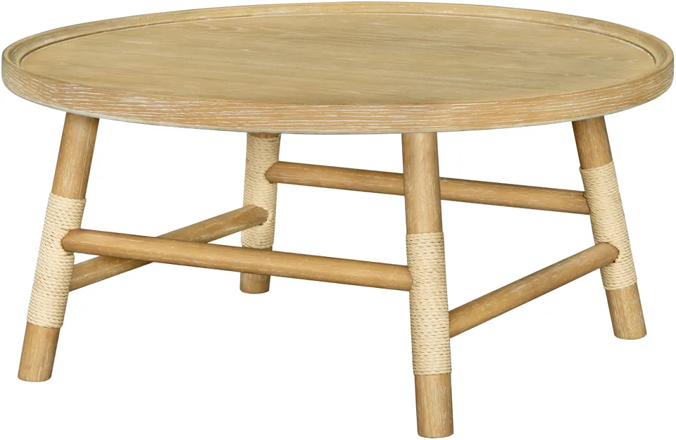 Esmarca  17"H x 36"W x 36"D Coffee Table