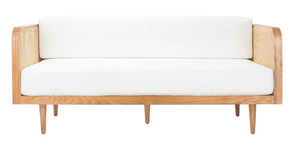 Helena French Cane Daybed  - Natural - Safavieh