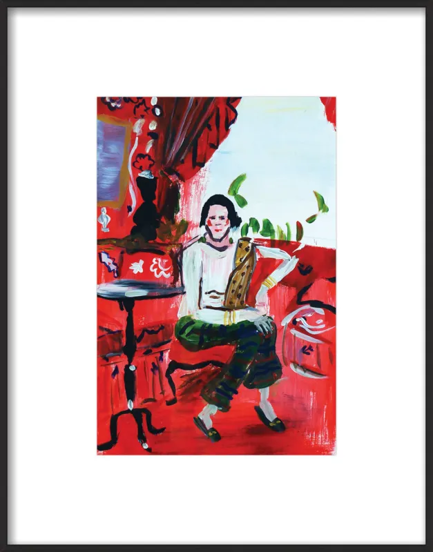 Diana Vreeland  by Marine de Quénetain  for Artfully Walls