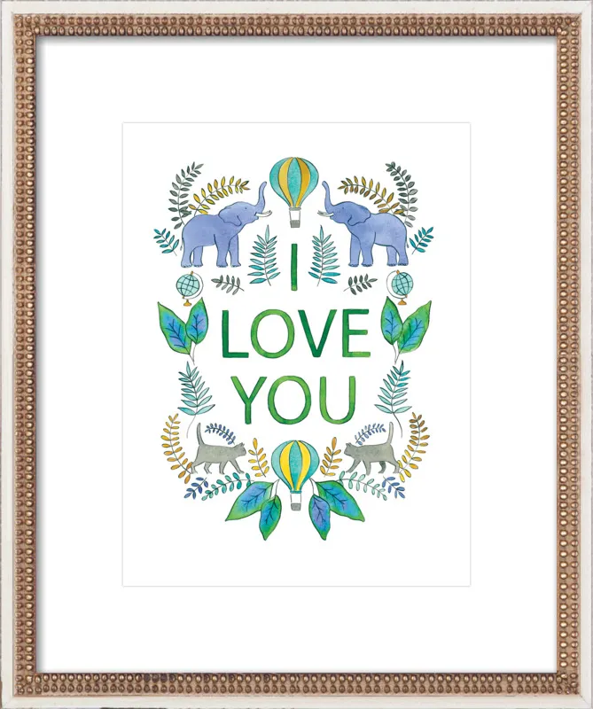 I Love You by Rachel Rogers for Artfully Walls