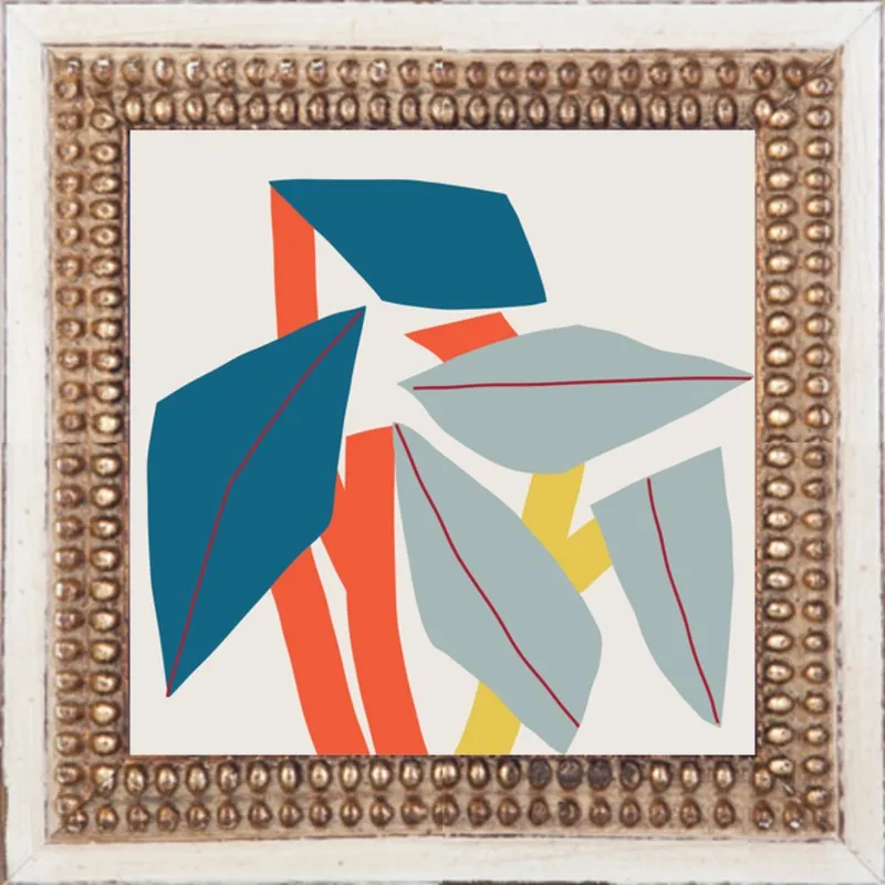 Colourful leaves by Jessica Nielsen for Artfully Walls