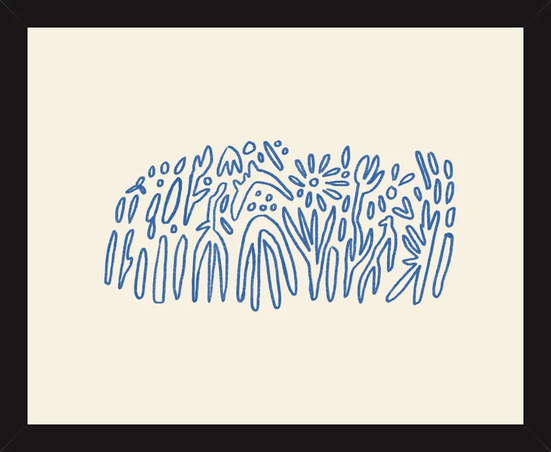 Flora by Caroline Corrigan for Artfully Walls