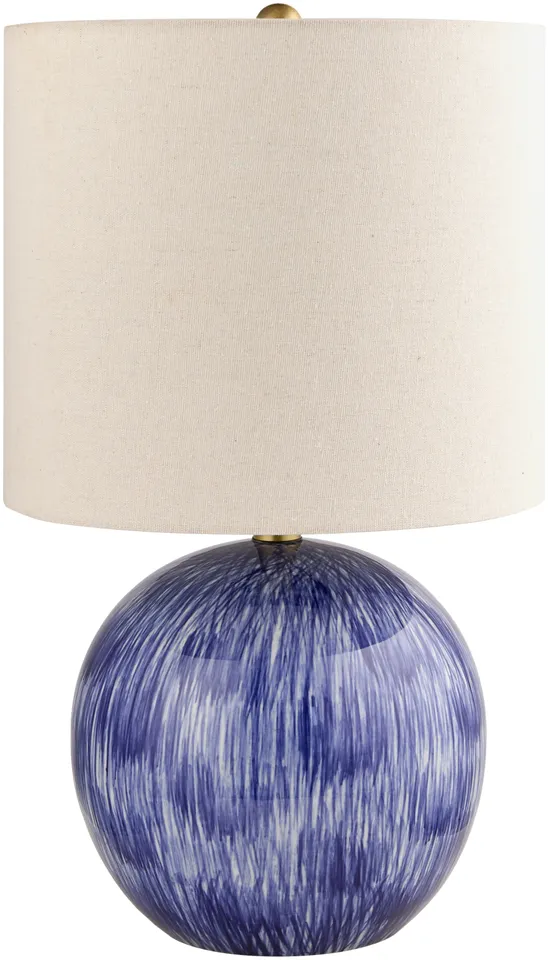 Civago  Glazed 20"H x 12"W x 12"D Accent Table Lamp