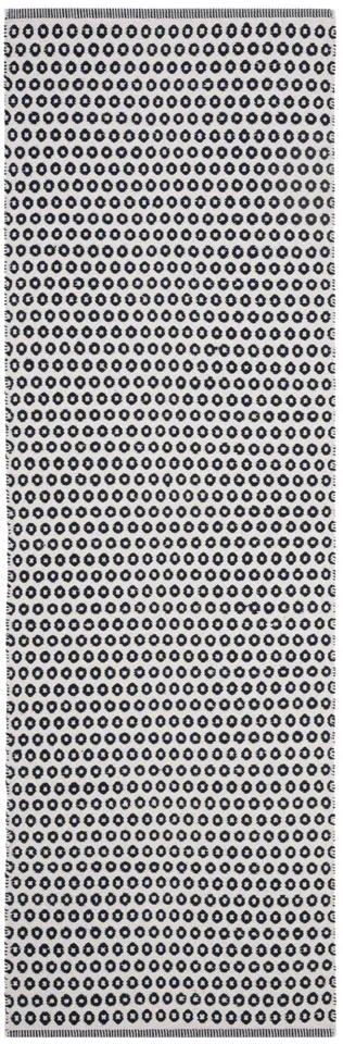 Arlo Home Hand Woven Area Rug, MTK616N, Slate/Ivory,  2' 3" X 7'