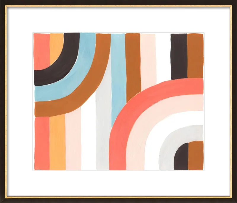 Colors from '73 by Carrie Shryock for Artfully Walls