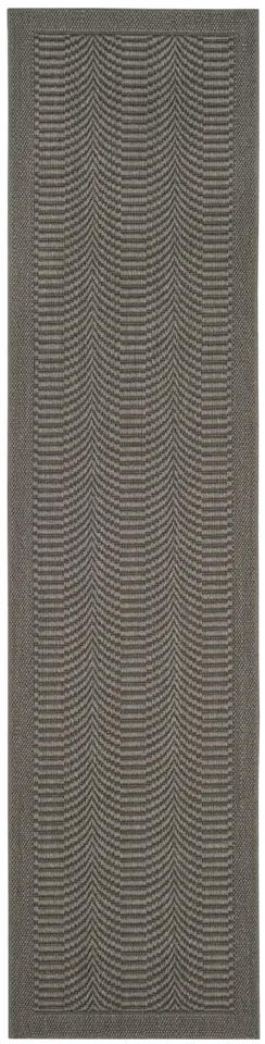 Arlo Home Woven Area Rug, PAB322E, Ash,  2' X 8'