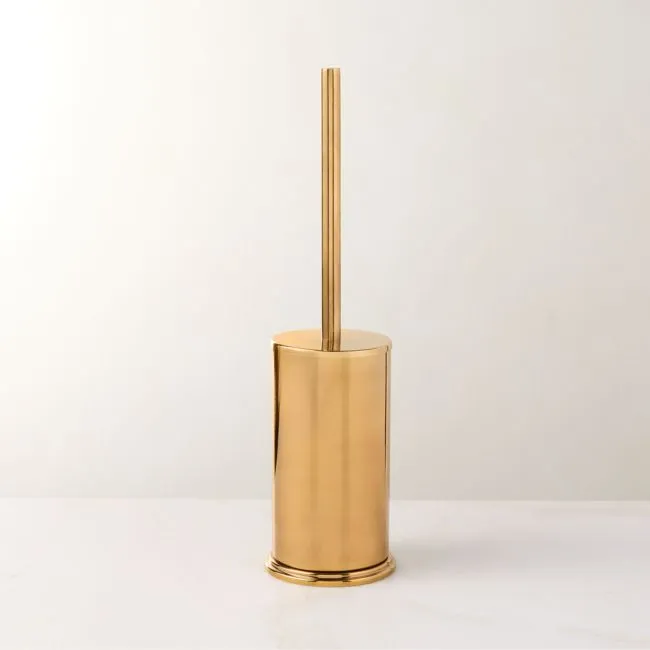 Roland Aged Brass Toilet Brush