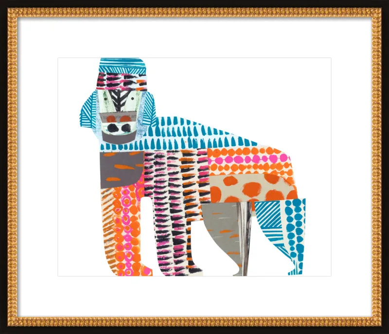 gorilla by Clare Youngs for Artfully Walls
