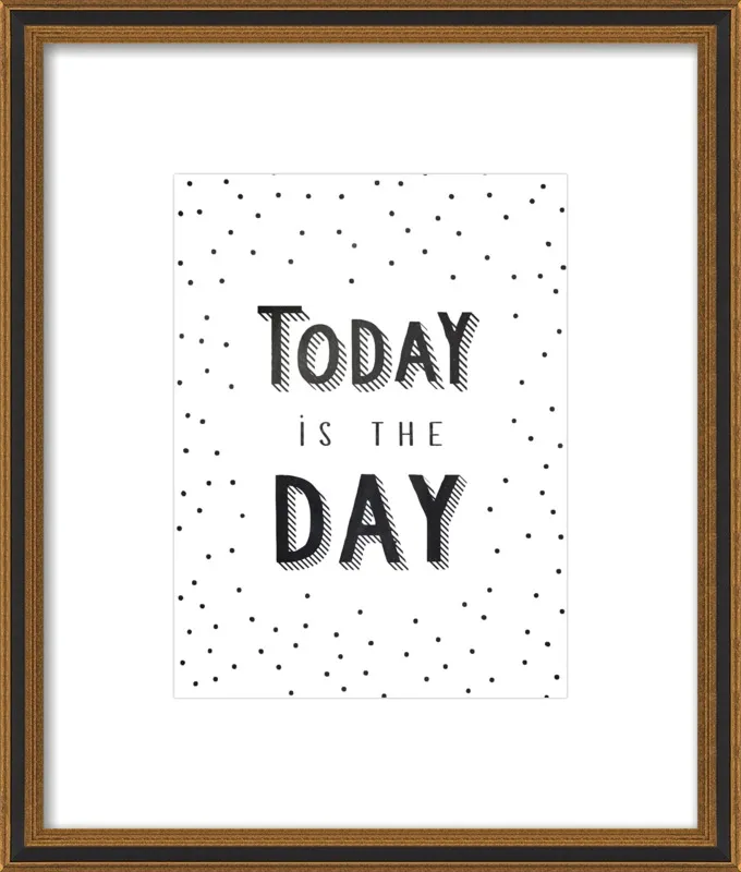 Today is the day by Lonneke de Roos - Kind of Style for Artfully Walls