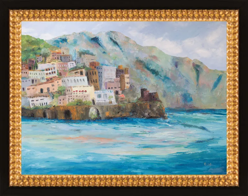 Amalfi Coast by Renee A Ortiz for Artfully Walls