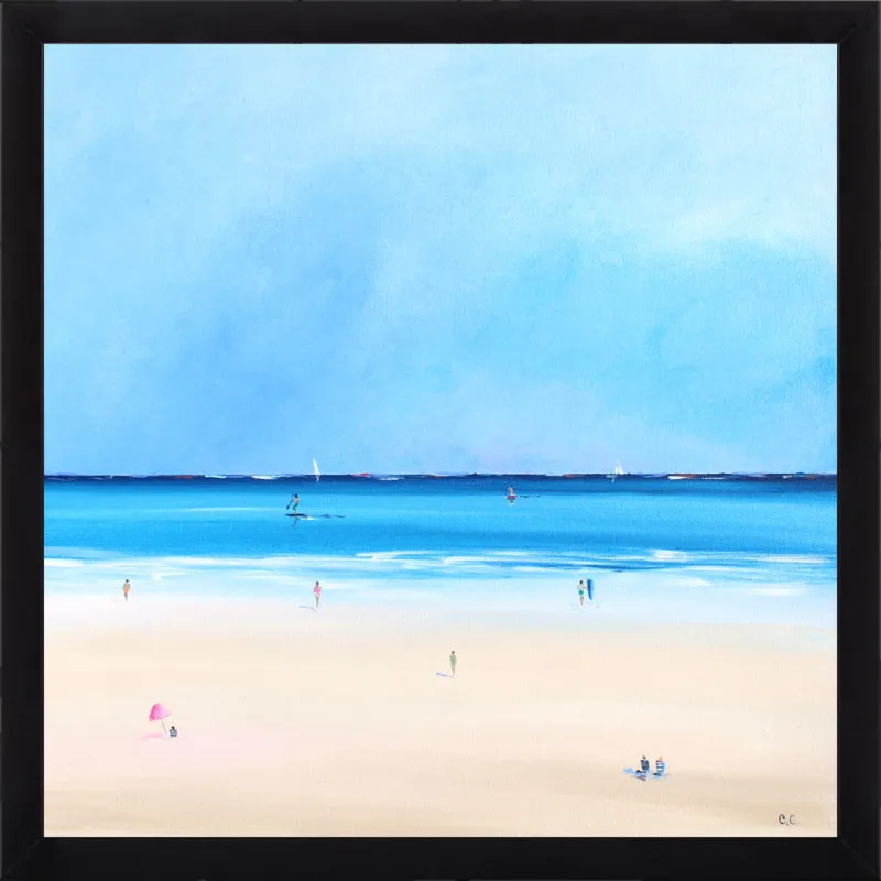 Smooth Ocean Sale by Caroline Chriss  for Artfully Walls