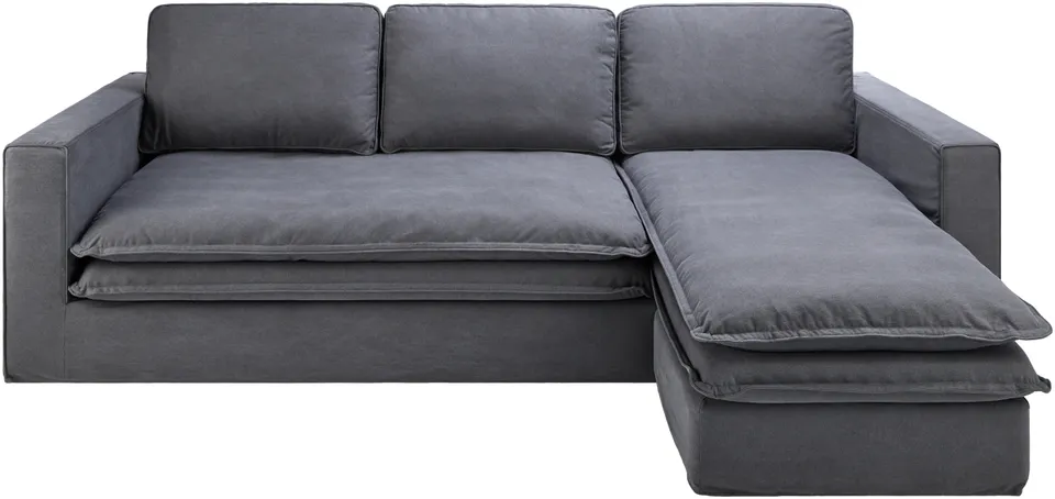 Davis Cotton 37"H x 106"W x 45"D Sectional