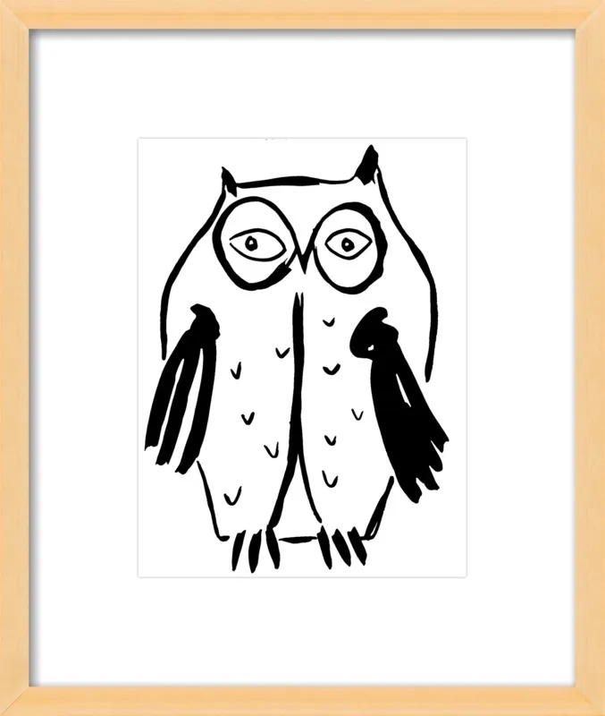 Hoo Hoo Four by Kate Roebuck for Artfully Walls