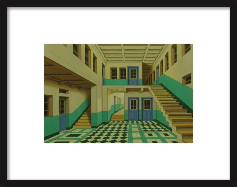 Interior 3 by Yacov Gabay for Artfully Walls