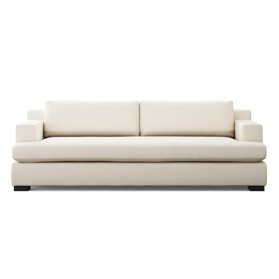 Crispin Sofa - Crypton Nomad Marshmallow